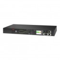 APC AP4422A Netshelter Rack Automatic Transfer Switch, 1U, 16A, 230V, 2 IEC309 IN, 1 IEC309 OUT, 50/60Hz