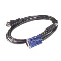 APC AP5253 APC KVM USB Cable - 6 ft (1,8 m)