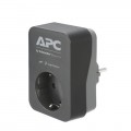 APC PME1WB-GR APC Essential SurgeArrest 1 Outlet Black 230V Germany