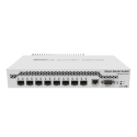 MIKROTIK CRS309-1G-8S+IN Desktop switch with one Gigabit Ethernet port and eight SFP+ 10Gbps ports