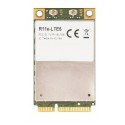 MIKROTIK R11e-LTE6 4G/LTE6 card; LTE 6 (300 Mbps downlink, 50 Mbps uplink), miniPCI-express