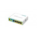 MIKROTIK hEX PoE lite RB750UPr2 RouterBoard 5xEthernet with PoE output for four ports, USB, 650MHz CPU, 64MB RAM, RouterOS L4