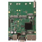 MIKROTIK RBM33G Dual Core MediaTek 880 MHz CPU, 256MB RAM, 3x Gigabit Ethernet, 2x miniPCI, 1x USB 3.0/2.0, RouterOS L4, Passive PoE 10-30V