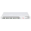 MIKROTIK CCR1072-1G-8S+ Cloud Core Router, 1x GLAN, 16GB RAM, 8xSFP+cage, L6, LCD, RM1U, two redundant hot plug PSU